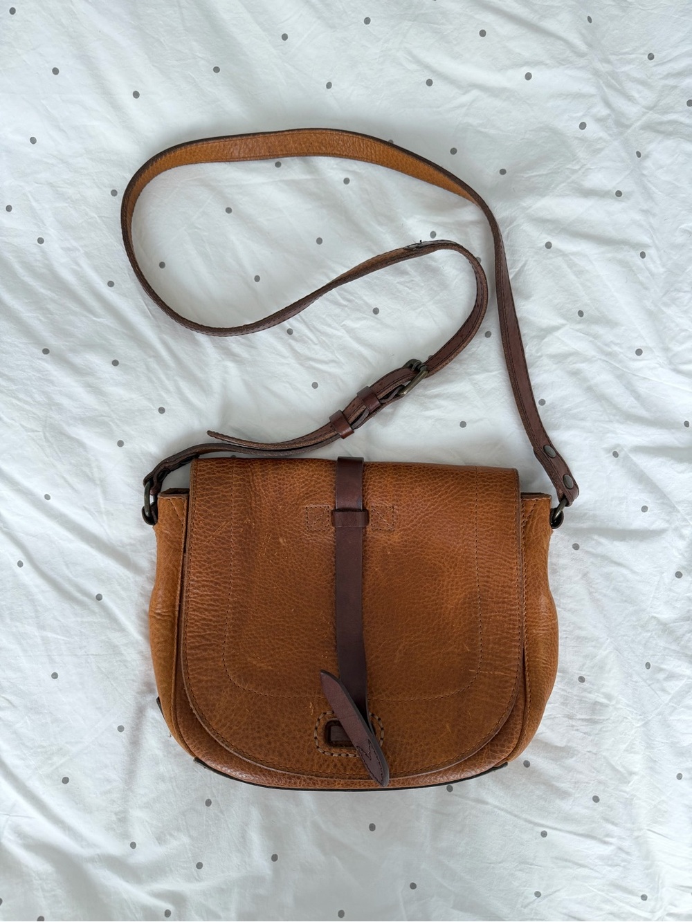 Will Leather Seneca Crossbody Saddle Bag